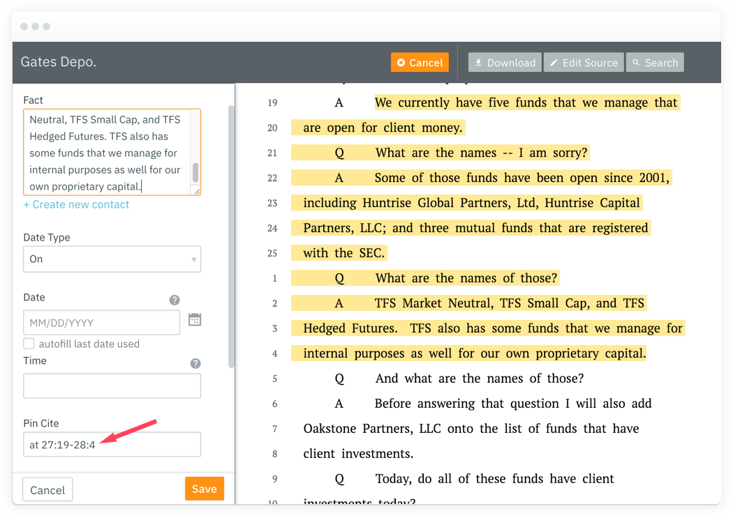 Deposition And Transcript Review & Management | CaseFleet