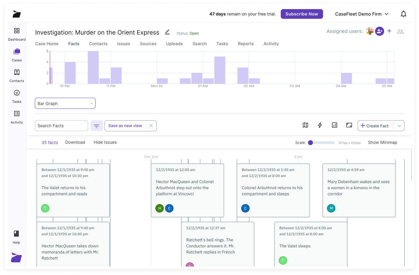 2024-07 Detailed client timelines