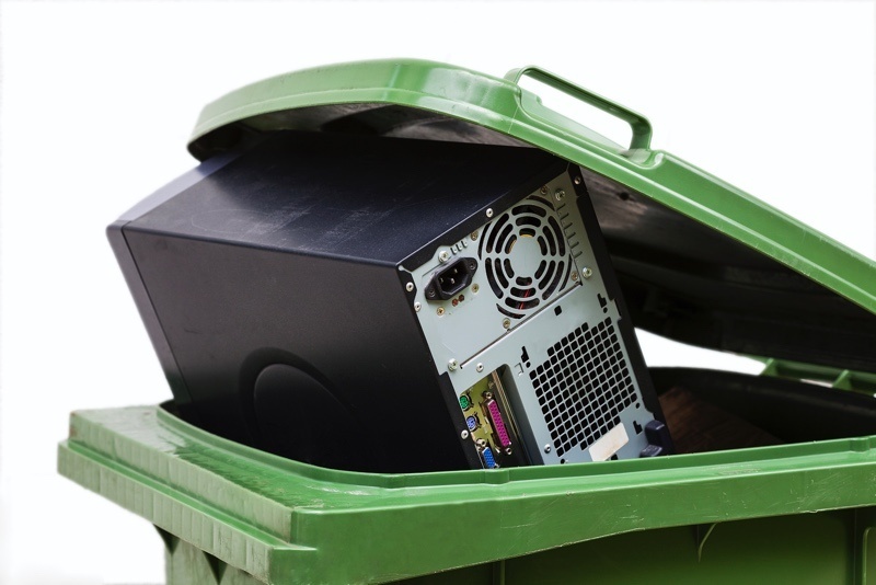 Law firm server in a dumpster Law firm server in a dumpster